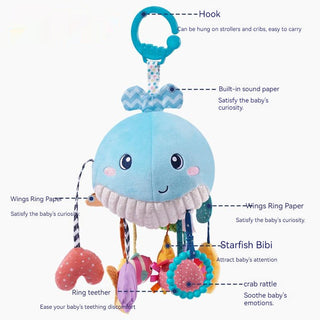 Buy whale-drawstring-chouchoule Chouchoule Baby Car Hanging Toys Baby