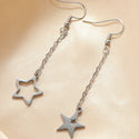 Titanium Steel Star Necklace Jewelry Long