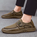 Versatile And Flat Bottomed Breathable Mesh Men's Shoes