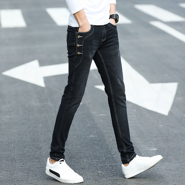 Men's All-match Casual Slim Fit Stretch Pencil Jeans