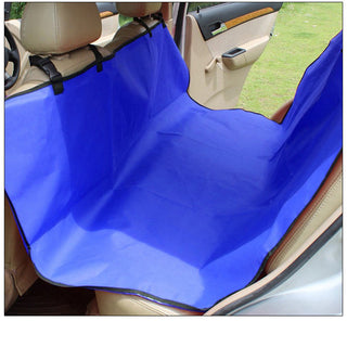 Buy blue-rear Multifunctional Detachable Pet Car Seat Back Waterproof Cushion