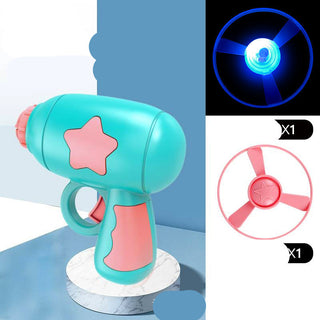 Buy blue Pet Toy Dog Cat LED Light Toy Luminous Children&#39;s Party Toy Bamboo Dragonfly Toy Training Toy Pet Throw Launcher