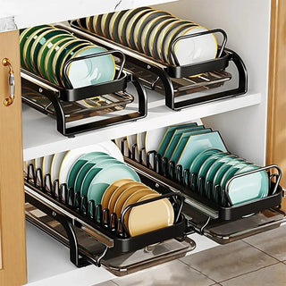 Multi-functional Kitchen Storage Rack Dish Draining Rack