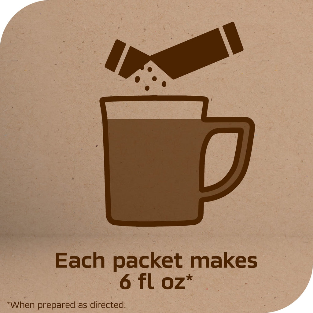 NESCAFÉ Taster's Choice House Blend, Light Medium Roast Instant Coffee, 1 Box, 6 Packets