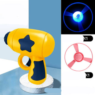 Buy yellow Pet Toy Dog Cat LED Light Toy Luminous Children&#39;s Party Toy Bamboo Dragonfly Toy Training Toy Pet Throw Launcher