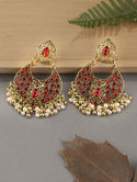 Retro Style Indian Wind Bell Alloy Bead Earrings Alloy Scenic