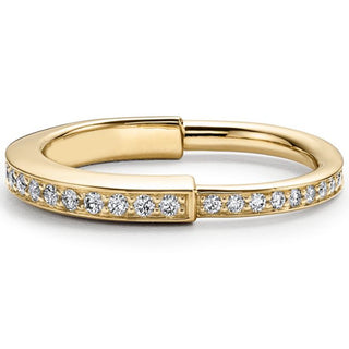 Women's Fashion Narrow Full Diamond Ring