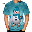 3D Digital Printing Christmas Top For Men