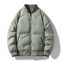 Fashion Down Jacket Winter Warm Jacket For Men Casual All-match Solid Color Coat