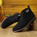 Men's High-top Leather Shoes