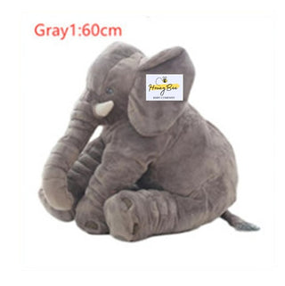 Buy gray1-with-logo Elephant Doll Pillow Baby Comfort Sleep With