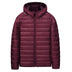 Wine Red Hooded