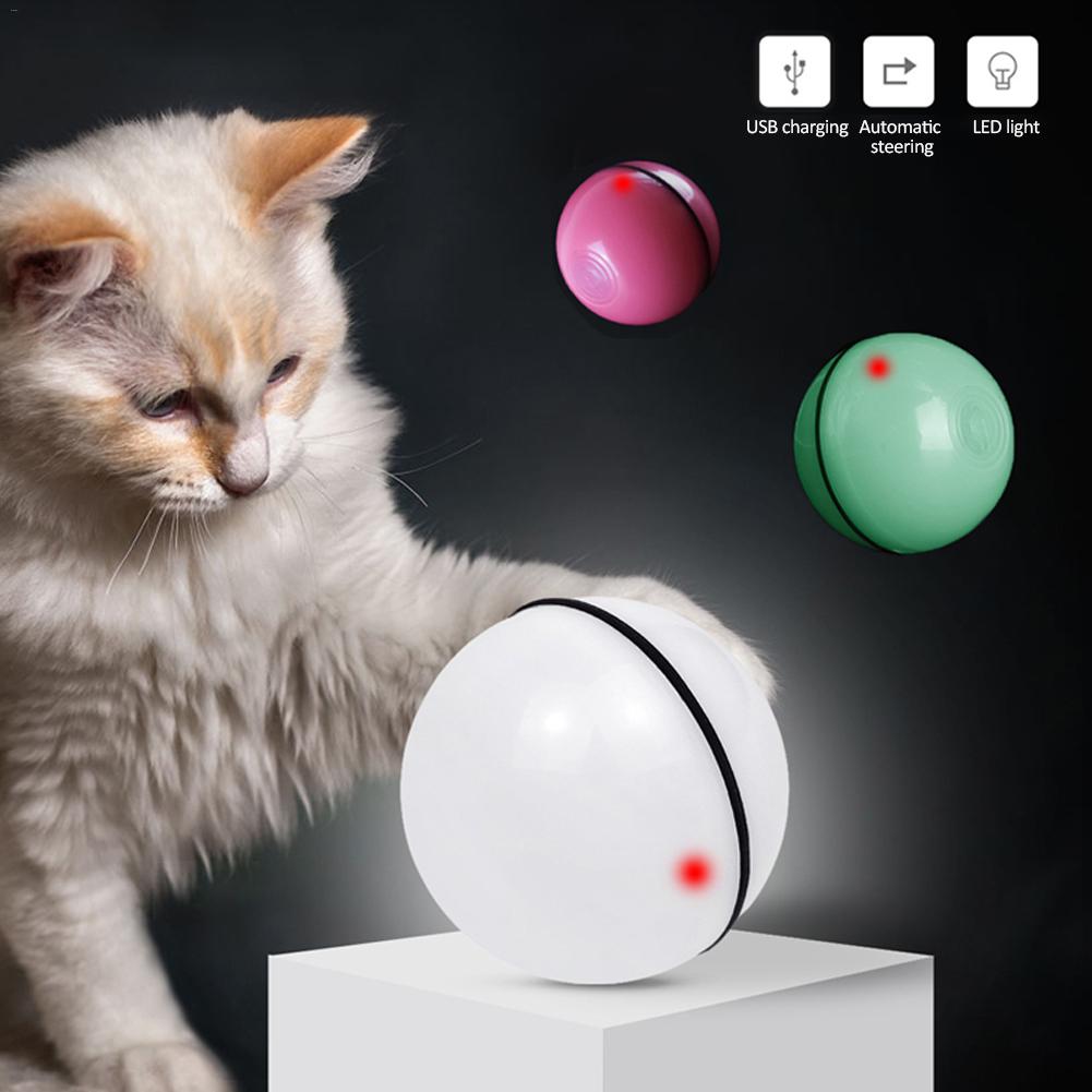 LED Laser Electronic Rolling Pet Funny Cat Toy Ball Main image