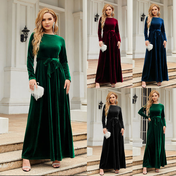 Women's Long Sleeve Elegant Dress