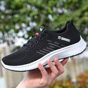 New Men's Flying Weaving Mesh Shoes Flying Weaving Sports Shoes