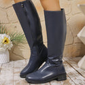 Women's Below The Knee High-top Boots