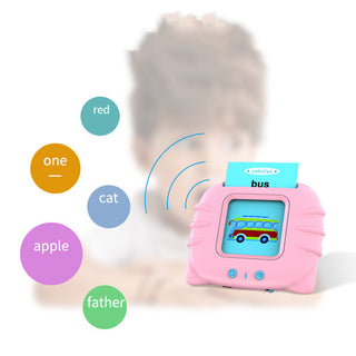 Buy pink-spanish-version Card Early Education Children&#39;s Enlightenment English Learning Machine