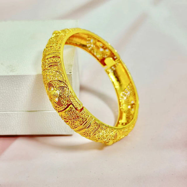 New Chinese Court Style Four-leaf Buckle Bracelet