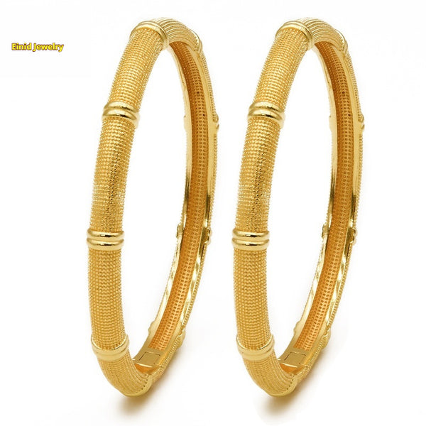 Non-fading Women's Alluvial Gold 24k Gold-plated Alloy Bracelet