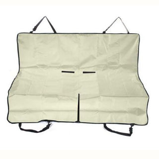 Buy retro-white Pet Protection Mat For Rear Seat Car Anti-scratch Car
