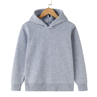 Buy grey New Children&#39;s Casual Hoodie Girls Jumper Baby Hoodie