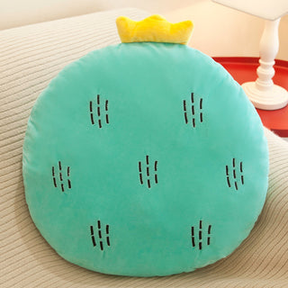 Buy cactus-mat Fruit Cushion Plush Nap Pillow Padded Sofa Chair Cushion