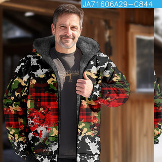 Buy i-style Fleece-lined Thickened Winter Clothes Cotton-padded Coat Jacket