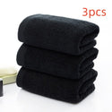 Black Cotton Towels