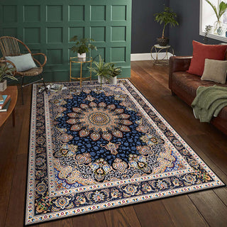 Buy persian3 Vintage Persian Bohemian Living Room Rug Floor Mat