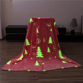 Buy 6style Luminous Blanket Children&#39;s Nap Blanket Coral Fleece Autumn And Winter Sofa Cover