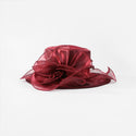 Women Flowy Silk Banquet Hat