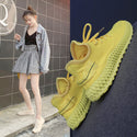 Women Solid Colored Textured Slip-on Sneakers