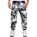 Men Camouflage Hip Hop Casual Pants