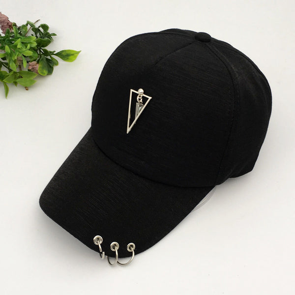 Triangle Clipped Solid Coloured Sun Hat