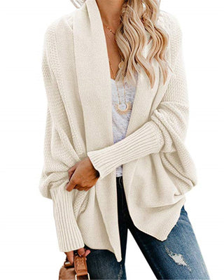 Buy beige Women Knitwear Acrylic Cardigan Shawl