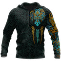 Men Cool Animal Print Hoodie