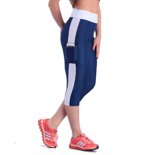 Buy navy-blue Yoga Running Leggings