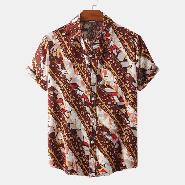 Men's Floral Short Sleeve Shirts