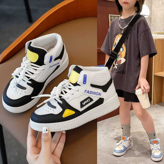 Girls High-top Casual Running Shoes