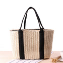 Large Capacity Straw Shoulder Bag