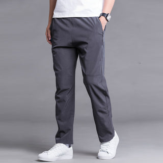 Buy grey Men Straight Thin Pants