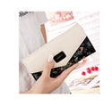 Women Floral Patterned Long Wallet