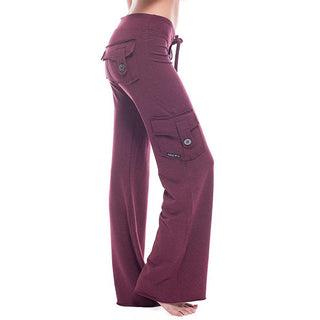 Loose Flared Elasticated Cargo Pants