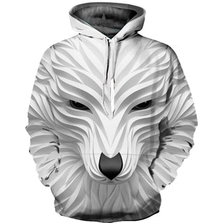 Men Animal 3D Printed Hoodie