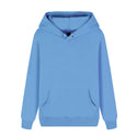 Unisex Plain Solid Colored Cotton Hoodie