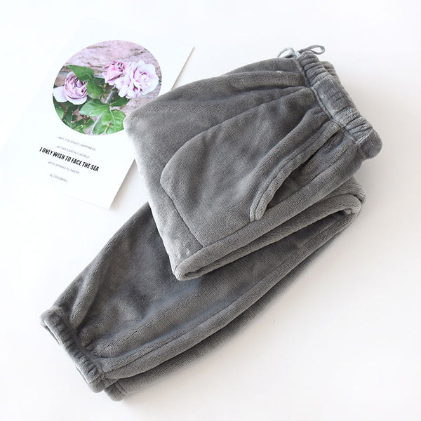 Unisex Soft Velvet Sweat Pants