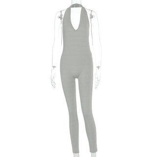 Buy grey Women&#39;s Sports Long Jumpsuit