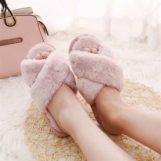 Buy light-pink Women Cross Strapped Slip-on Comfort Shoes