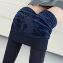 Women Warm Fur Lined Leggings