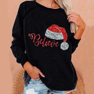 Buy black Winter Holiday&#39;s Printed Sweater